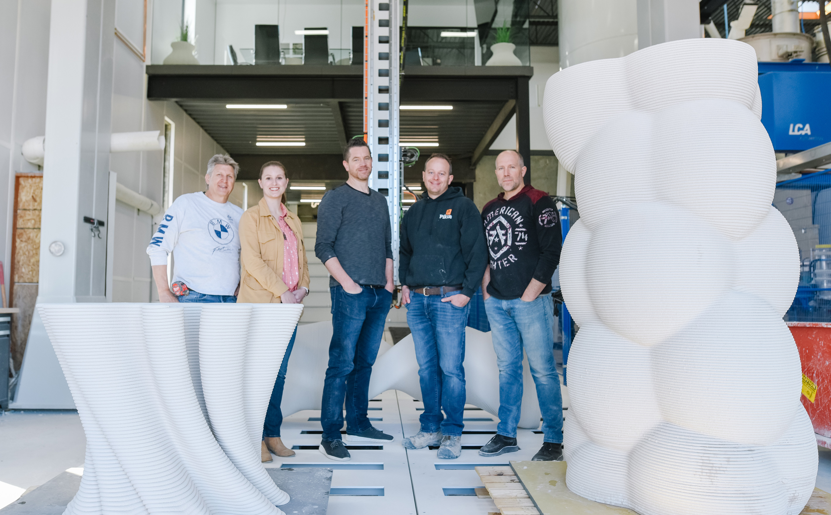 Sika’s 3D concrete printing technology allows complex geometries to be realized economically